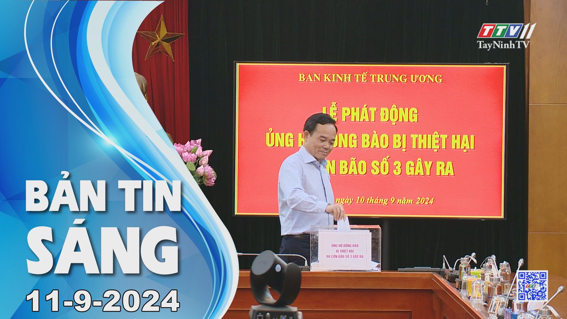 Bản tin sáng 11-9-2024 | Tin tức hôm nay | TayNinhTV